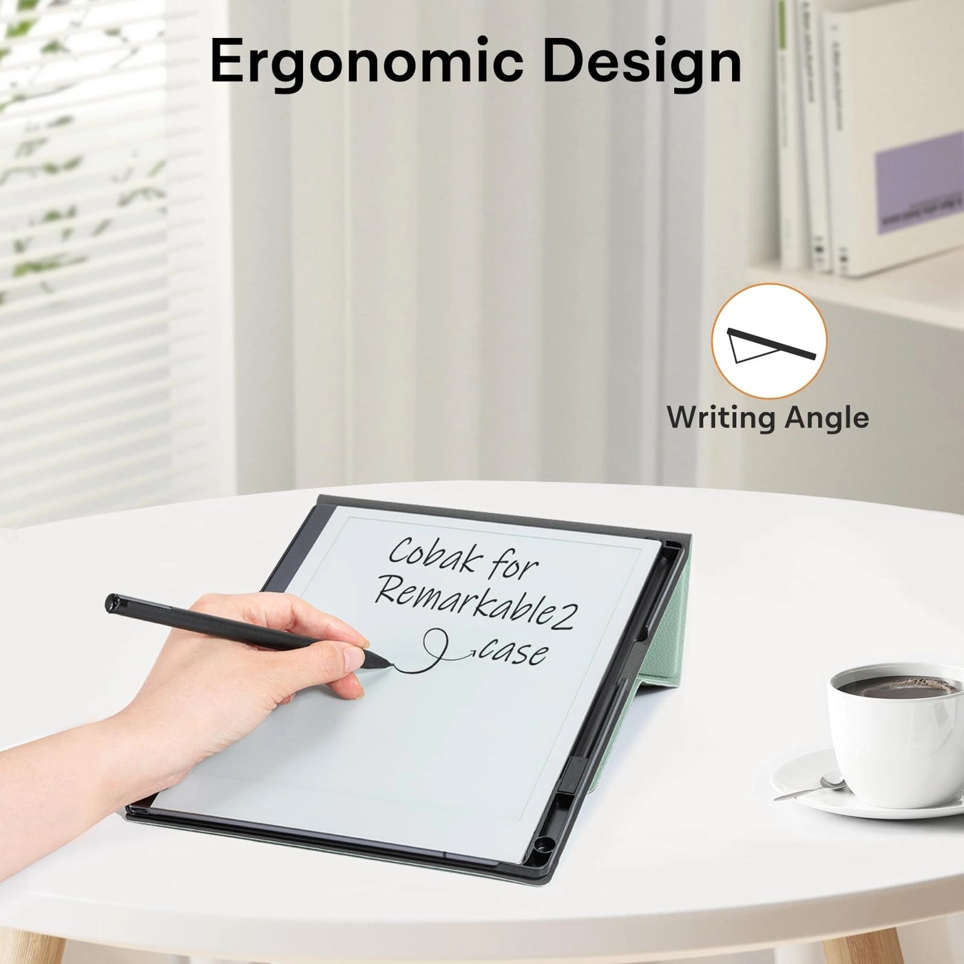 Multi-Angle Foldable Stand Case with Pen Holder for Remarkable 2 (2020)