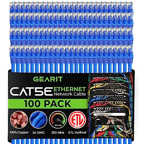 Cat5e Ethernet Patch Cable - 2 Feet