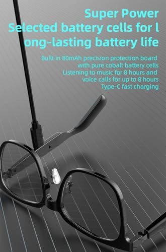 Sg18 - Bluetooth Sunglasses 6-8H