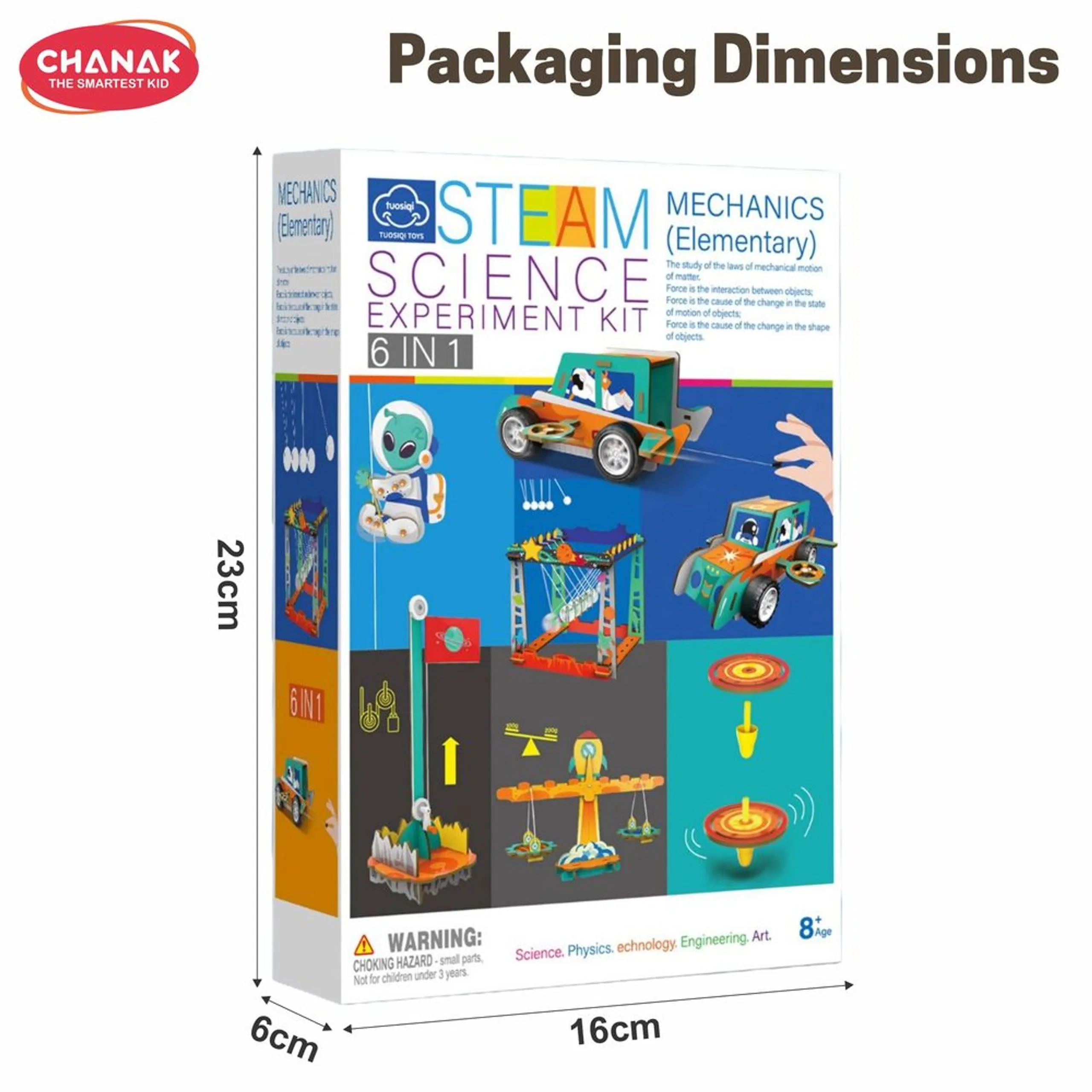 Mechanics Steam DIY Kit - 8 years+ 5 pieces