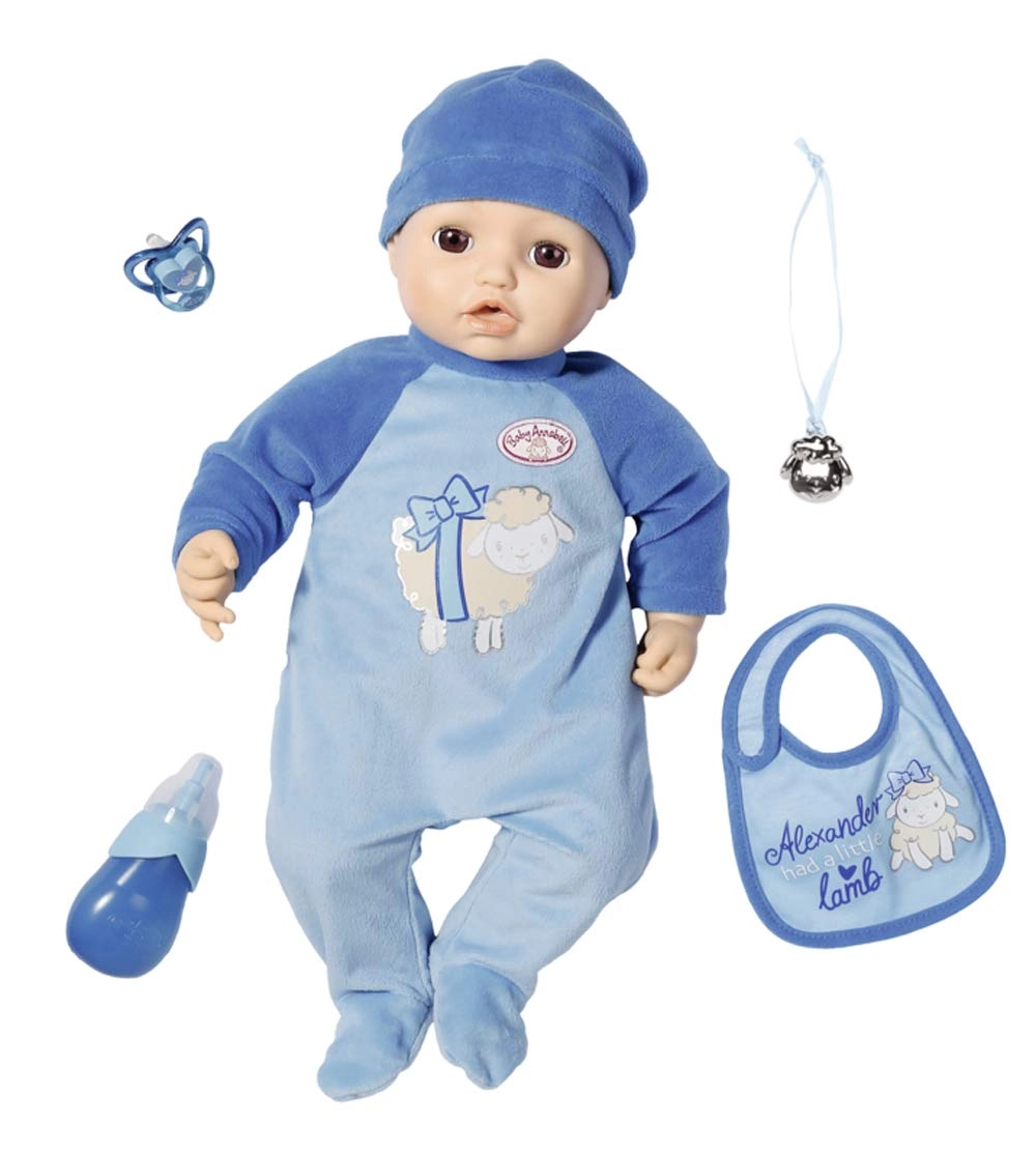 Zapf Alexander Baby Doll - 43cm Realistic Ages 3+