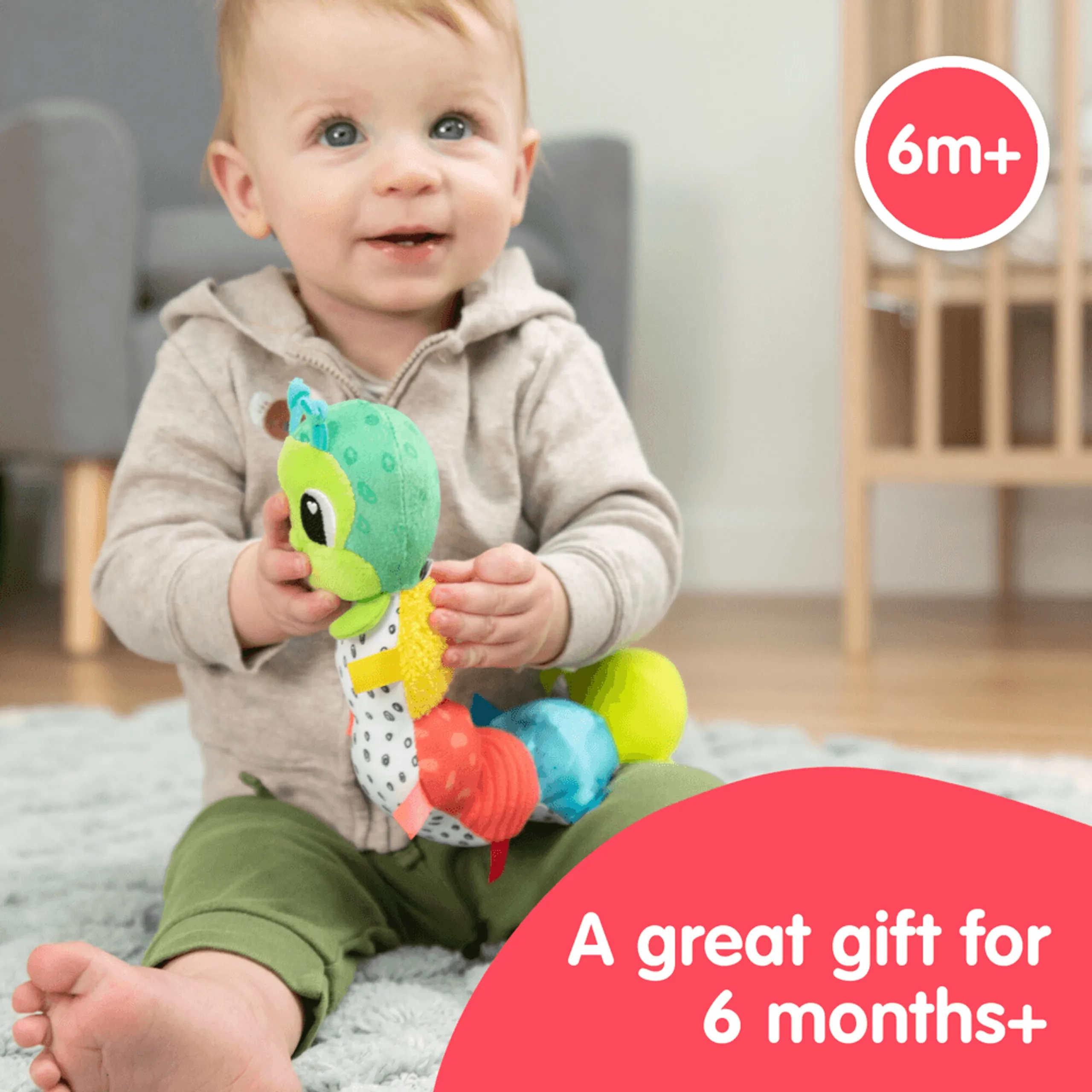Fidget Fun Caterpillar - 6 months