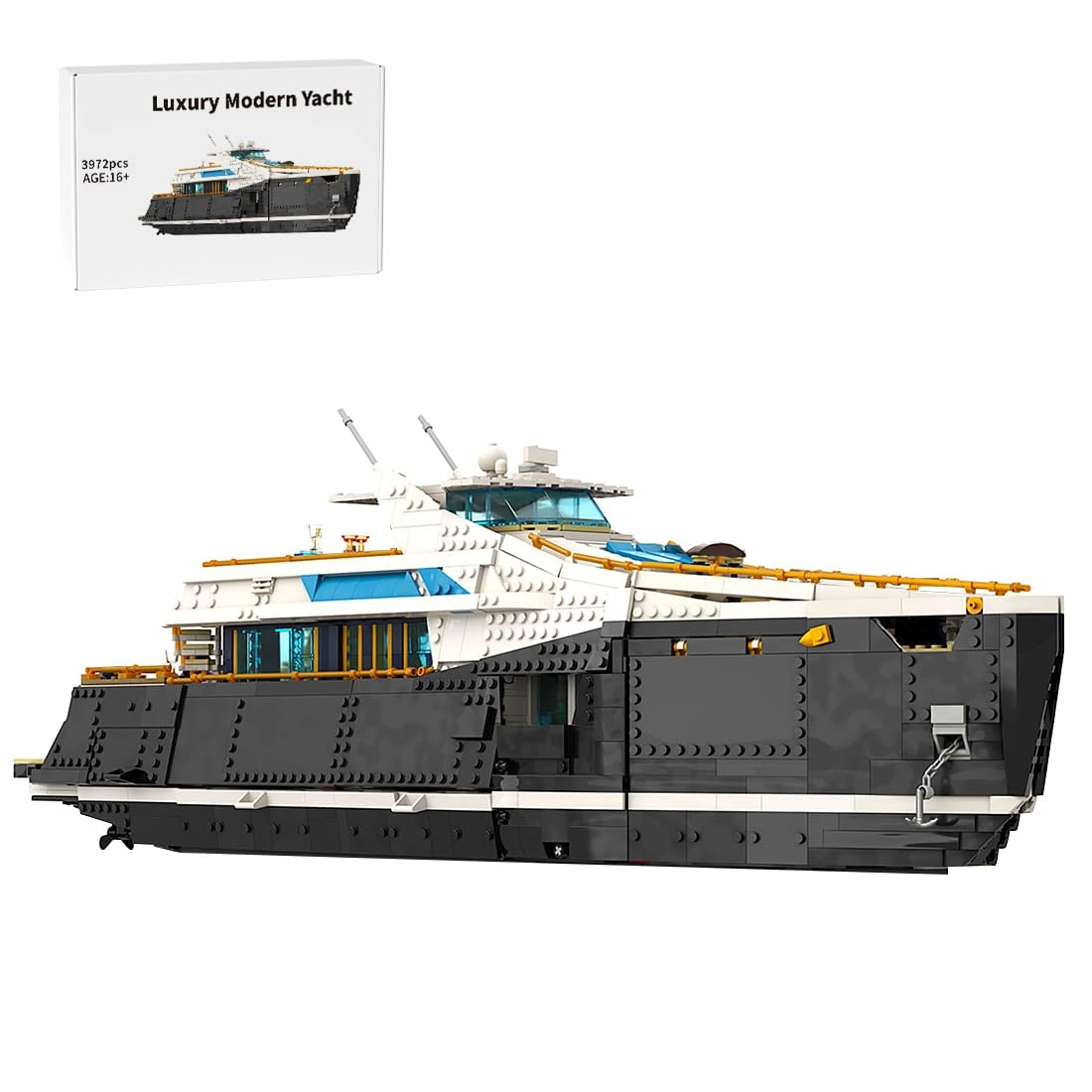 LootPop Cruise Ship Model - 3972 Pieces