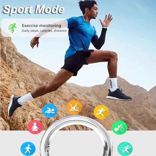 Smart Ring - Heart Rate Monitor Sleep Tracker Blood Pressure