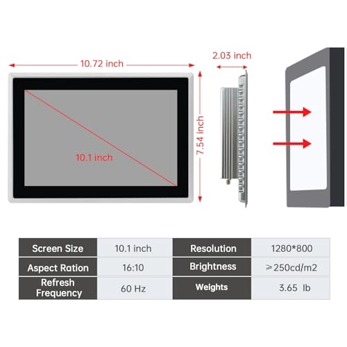 DM101FA - 10.1 Inches 1280 x 800 Pixels