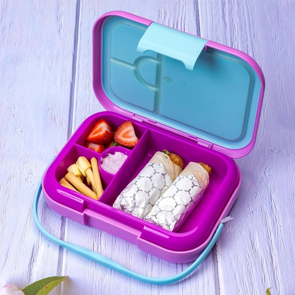 Convertible Bento Lunch Box - T-Rex Grey 6 And 4