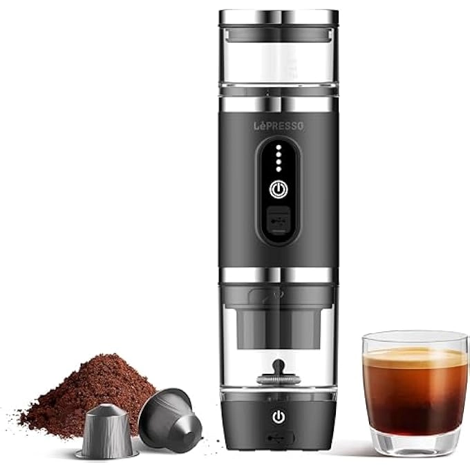 LPCFFM4IN1BK - 80mL Milk Frother Portable