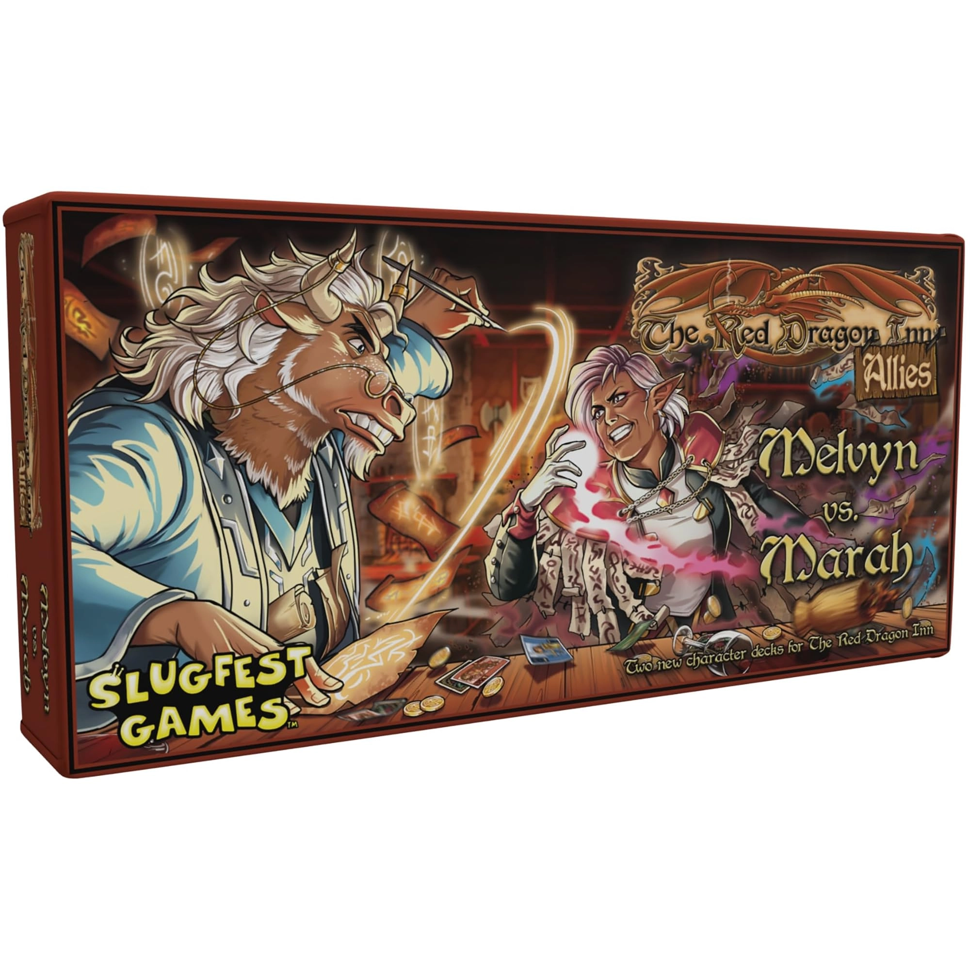 SlugFest Games The Red Dragon Inn Allies: Melvyn vs Marah - Expansion