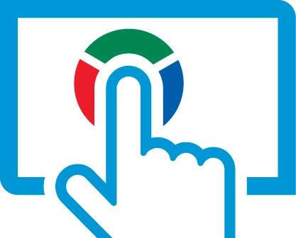 4.3-inch colour touchscreen