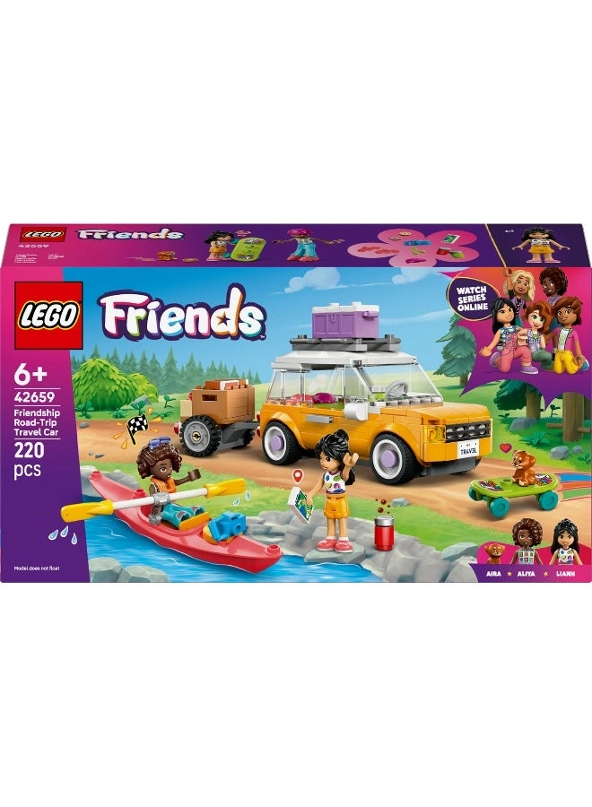 Friendship Road-Trip Travel Car (42659) - 2 mini dolls Trailer Kayak