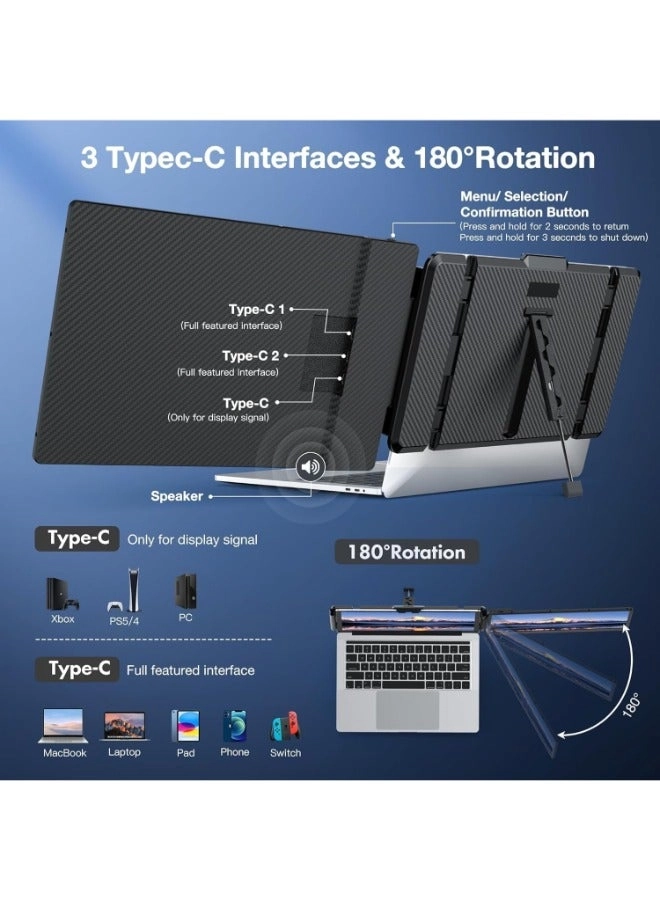 Laptop Screen Extender Monitor - 1080 X 1920 pixels 14 inch