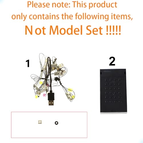 LED Light Kit for LEGO NINJAGO City Workshops 71837