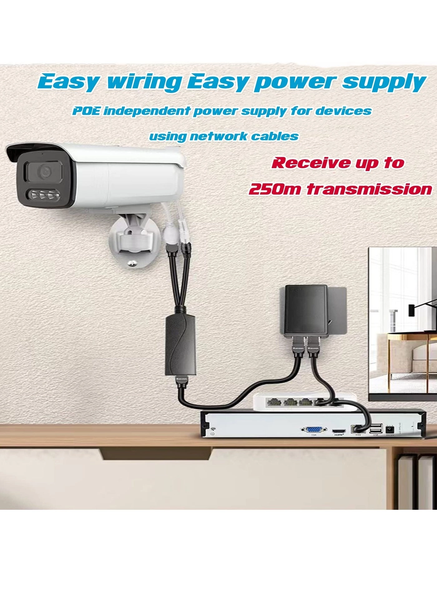 PS5712TG - 12V 2A 37V - 57V IEEE802.3af/at 10/100/1000Mbps 30W