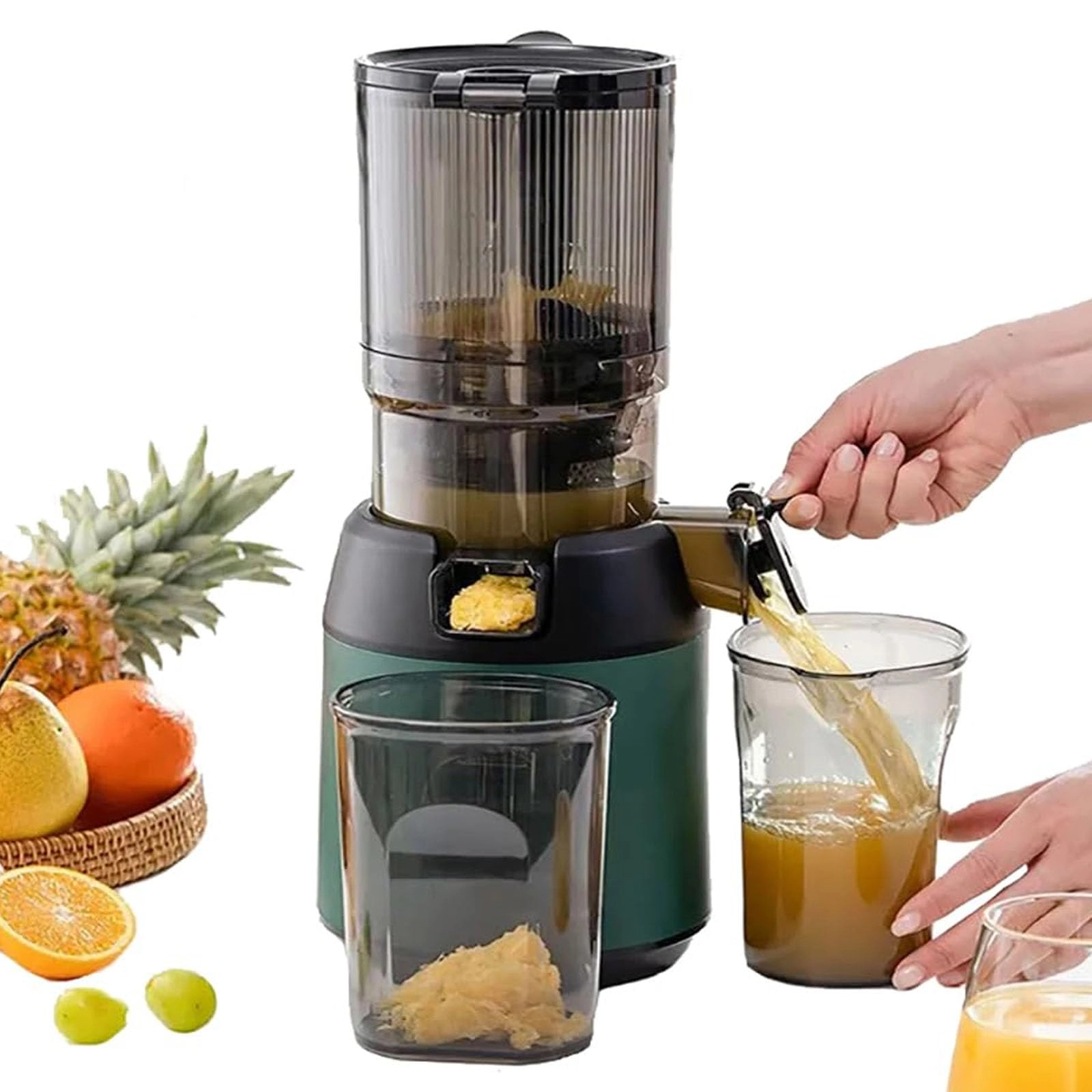 PJRVJFR Slow Juicer - 300W 1.8L