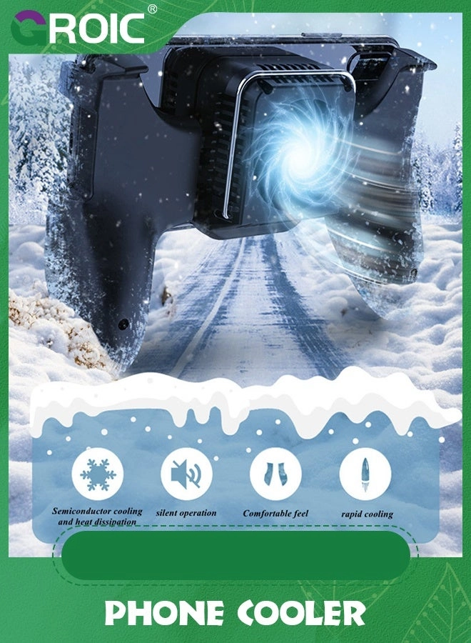 Mobile Phone Radiator Cooling Fan - Gaming Grip