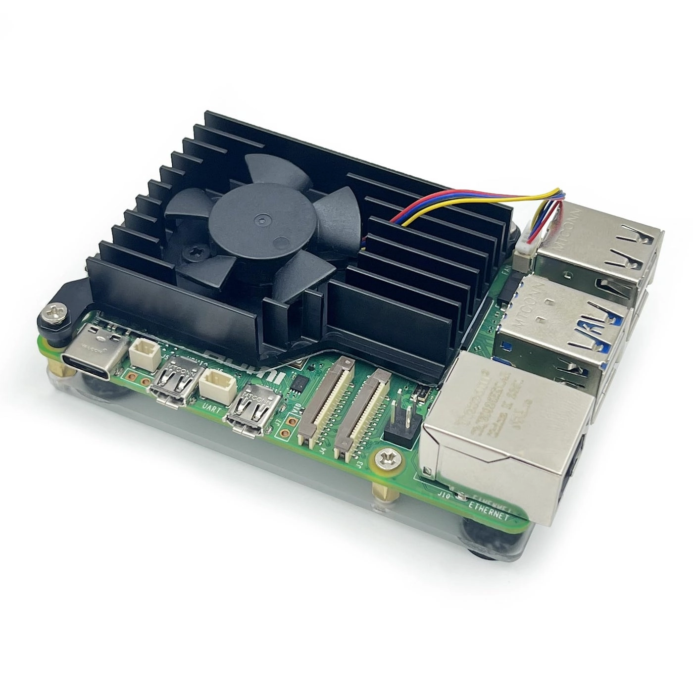 Awxlumv Active Cooler for Official Raspberry Pi 5 - 30mm