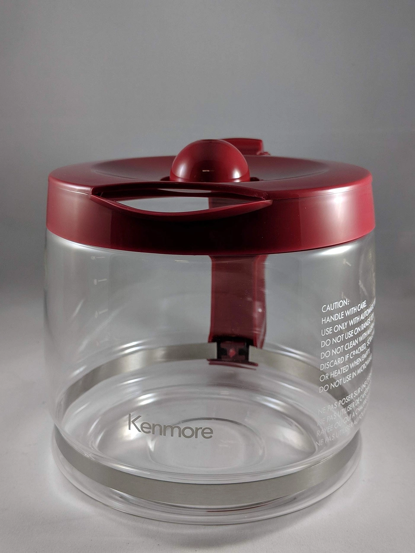 100.40707310 Coffee Maker Carafe - OEM Red Color Handle & Lid