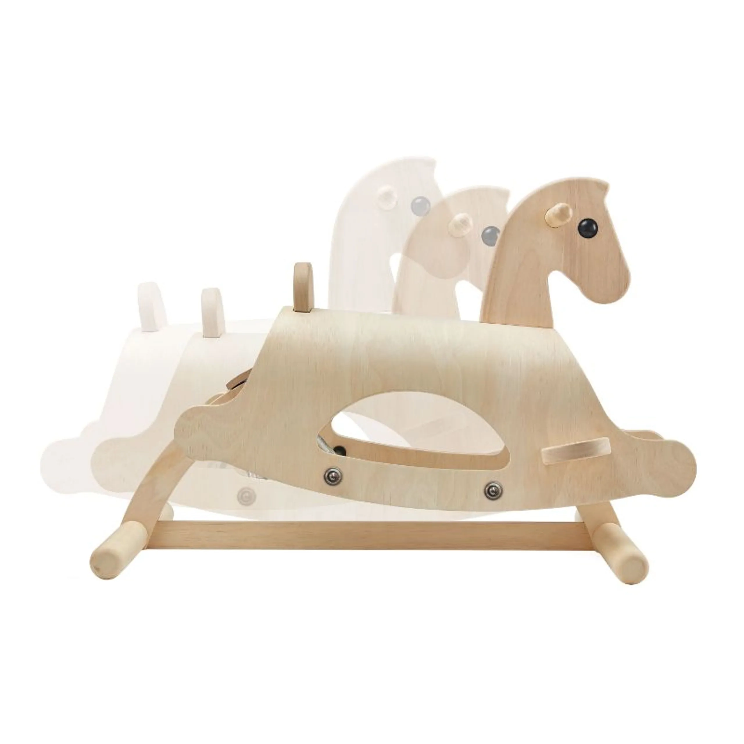 Lusitano - Rocking Saddle Wooden