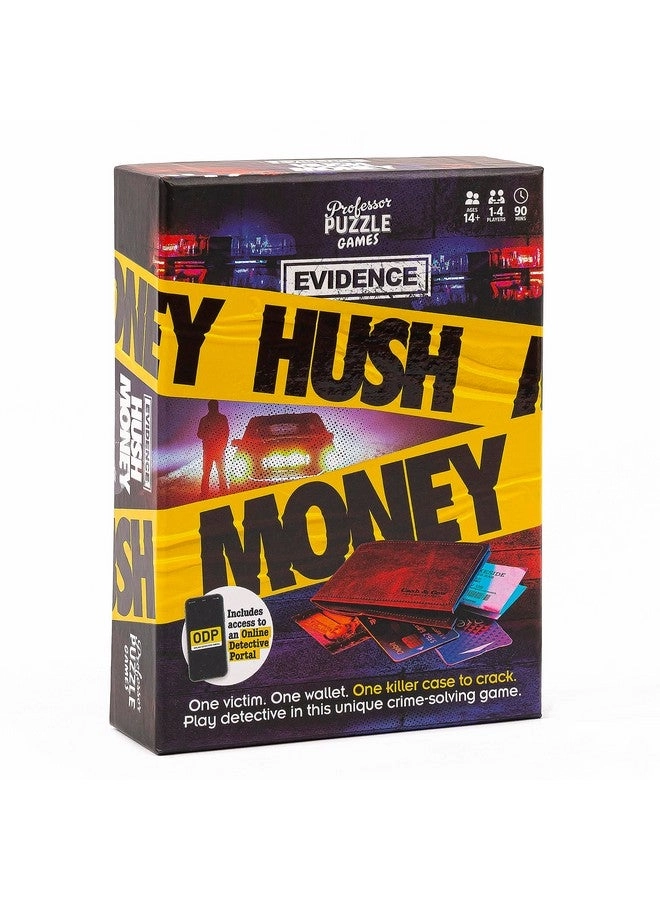 Professor Puzzle Evidence Hush Money - Crime-Solving Digital Hybrid