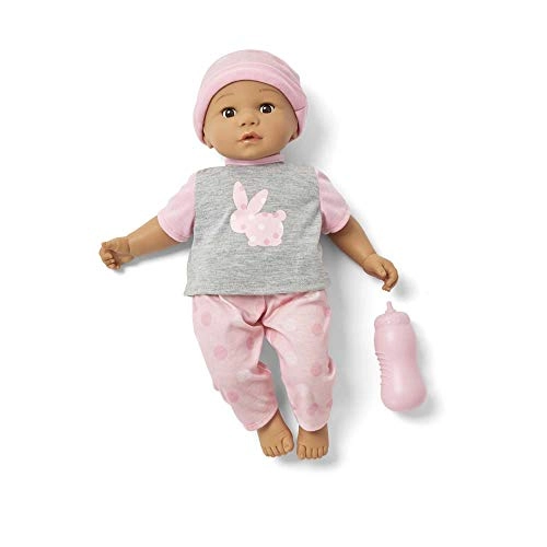 Sweet Smiles Baby Doll - 14 Inch Dark Skin Ages 12 months+