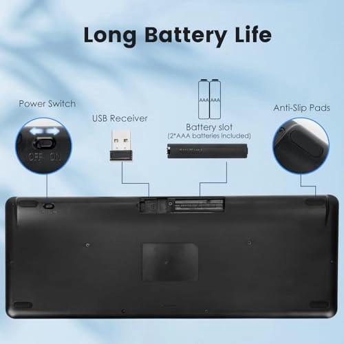 Keyboard with Touchpad - Wireless