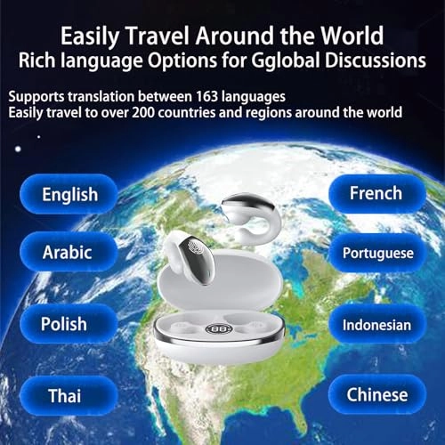 Translator Earbuds - 163 languages