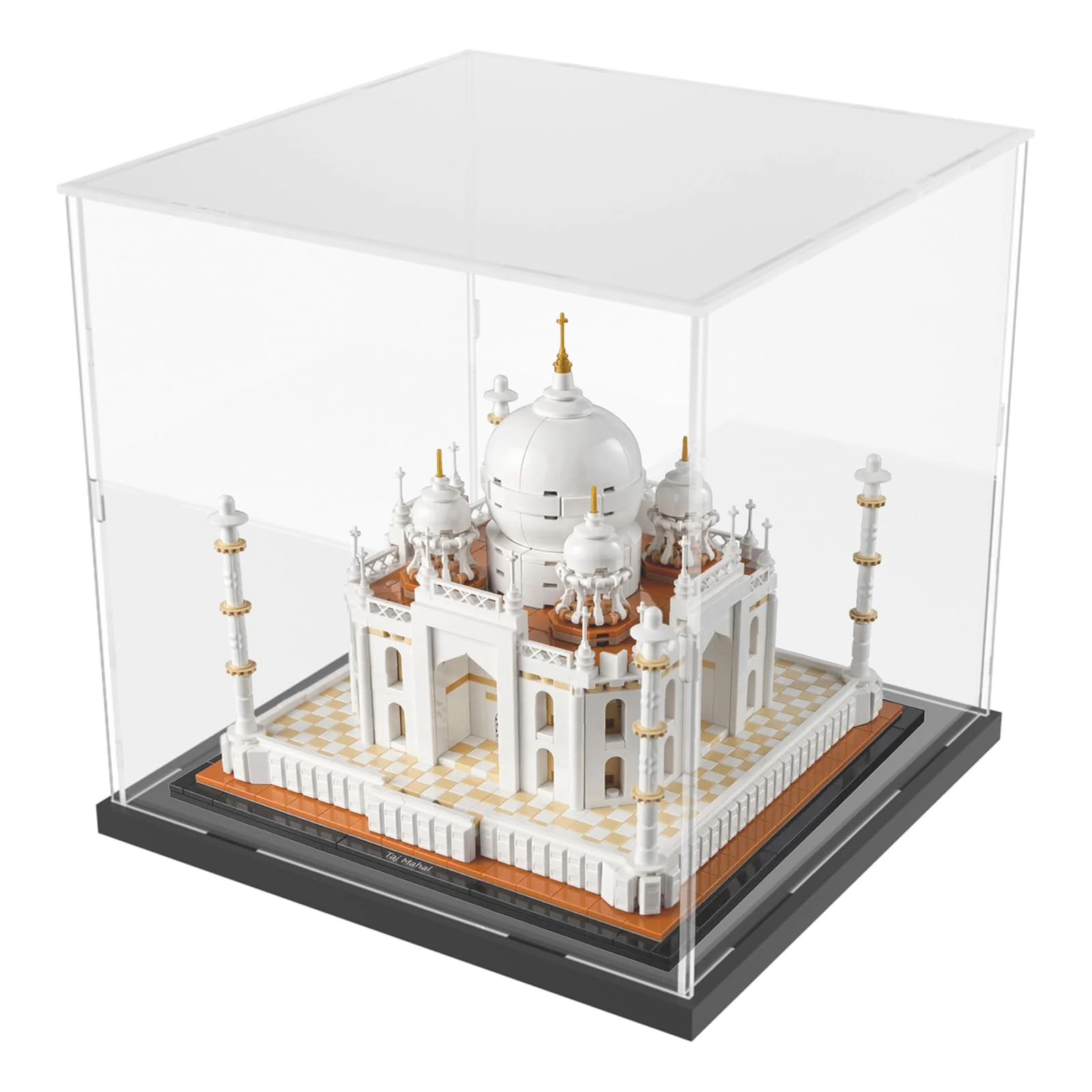 Choowin_US Acrylic Display Case - 15.7x11.8x9.8 inch Black