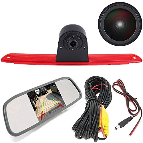 Reversing Camera - 628 x 586 pixels + LCD Car Monitor - 4.3 inch 320 x 240