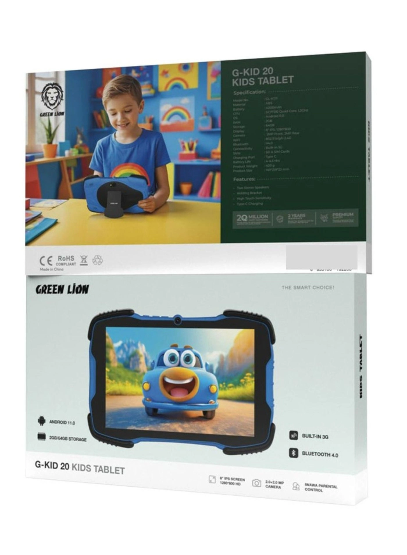 G-Kid 20 - 2GB 8in 64GB