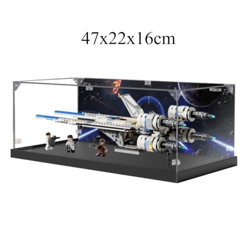 Acrylic Figures Display Box - 47x22x16cm