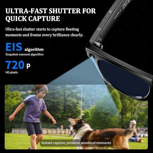 AI Camera Smart Glasses - IP65 260mAh