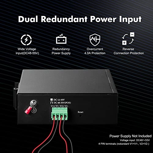 10*1G PoE Managed - 8-ports