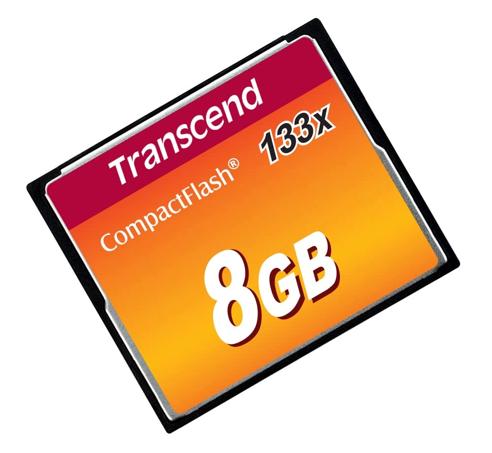 Transcend CompactFlash Memory Card 133x - 8GB