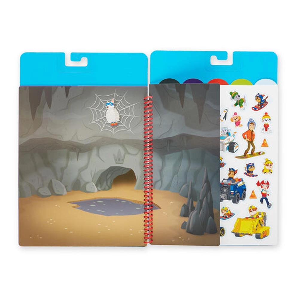 PAW Patrol Restickable Stickers Flip-Flap Pad - 5 pages 130 piece(s)