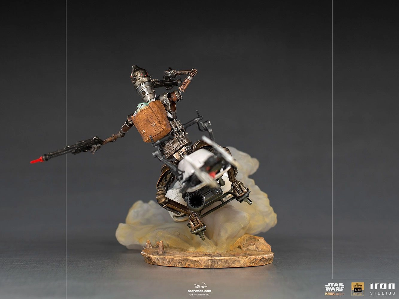 IG-11 + The Child - Star Wars: The Mandalorian - Battle Diorama Series - Art Scale 1:10
