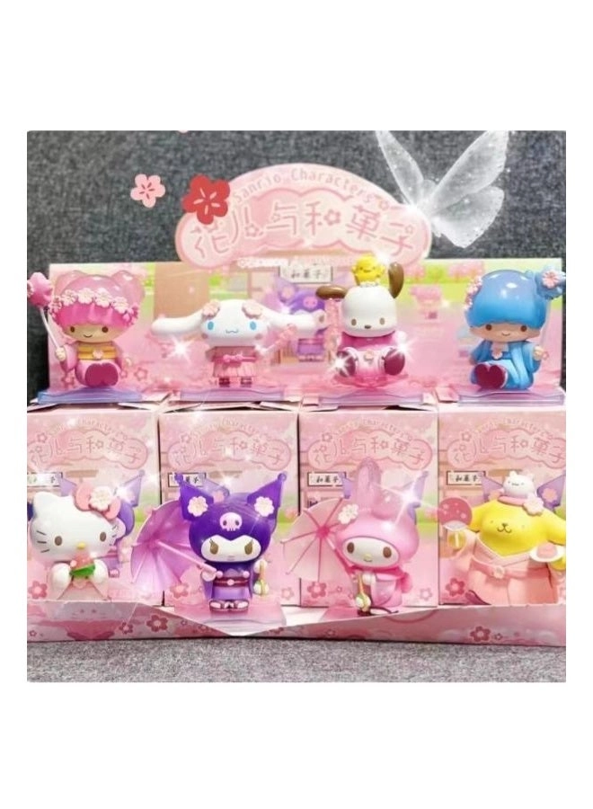 Blossom and Wagashi Blindbox Series - Blind Box Random Figure