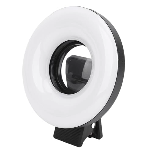 LED Phone Ring Light - 15X Macro Lens 28 LED