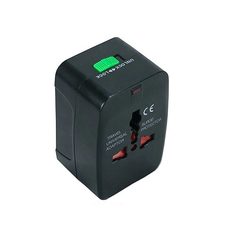 MIRA ACCESSORIES Universal Travel Adapter - AU / UK / US /EU 125V 6A, 250V 13A