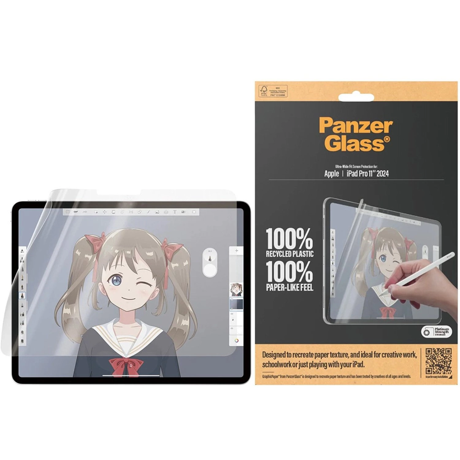 Clear Screen Protector for iPad Pro 11"