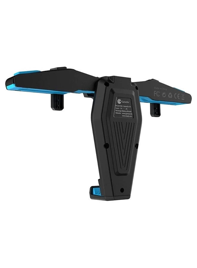 F4 Falcon Mobile Protector - BLACK + Wireless Gaming Controller - iPhone Android + Talons Finger Sleeves