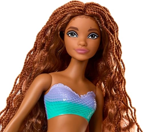 Ariel Fashion Doll - Long Hair + King Triton Fashion Doll - Removable Accessories + Ursula Fashion Doll - Removable Necklace