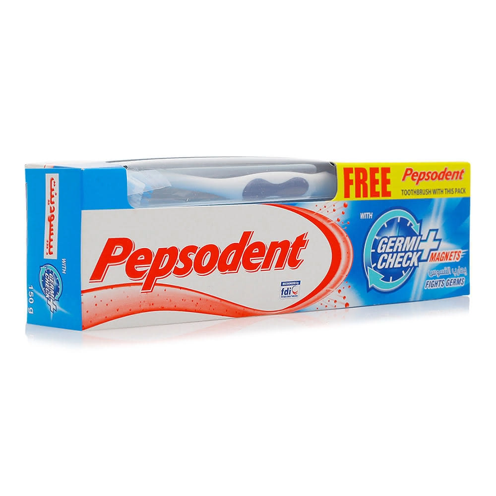 Pepsodent Germicheck Fluoride Triclosan Toothpaste 150 g
