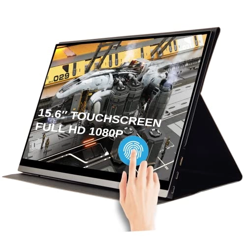 Portable Touchscreen Monitor - 1920 x 1080 Pixels 15.6 Inches
