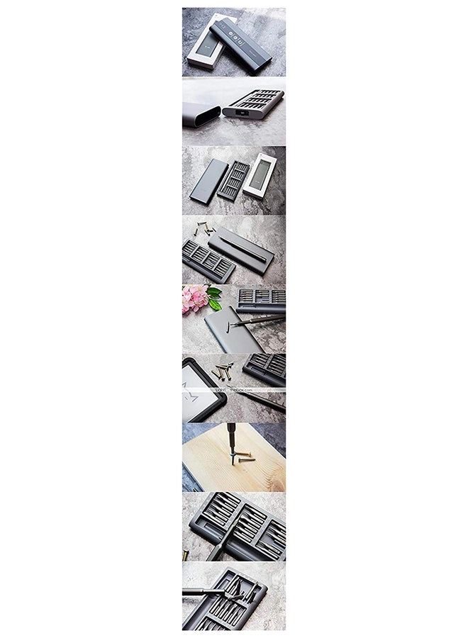 Magnetic Bits - 24-Piece 3.1x7.1x1.2 inch