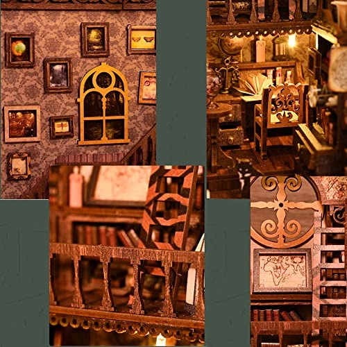 3D Wooden Book Stand Puzzle - 1：24