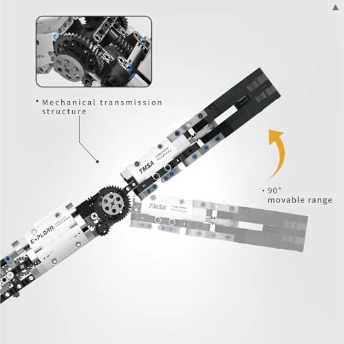 Robotic Arm Building Blocks Engineering - 8-12 years 1029 pieces