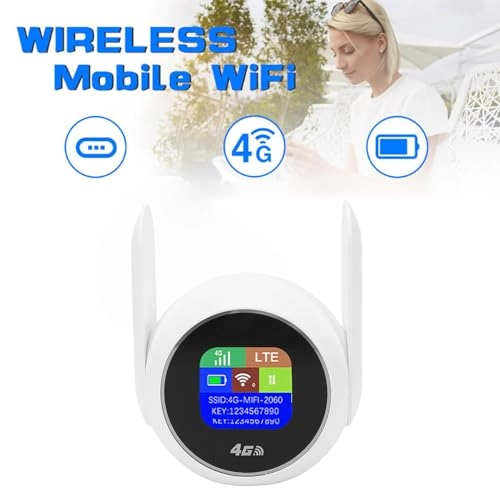 Portable WiFi Hotspot Router - 300Mbps WiFi 6