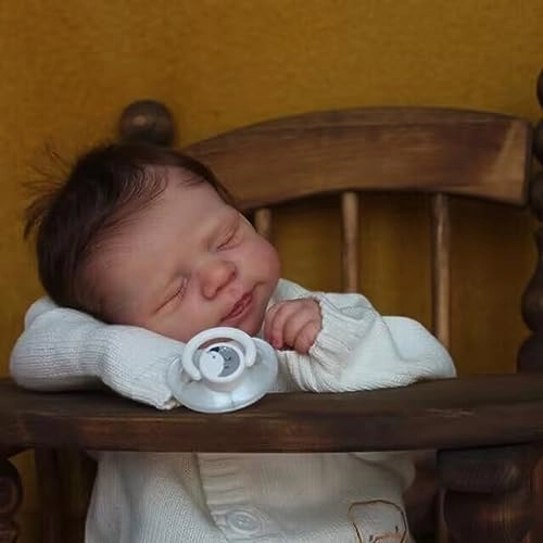 KOKOMANDY Reborn Baby Doll - 20inch 50cm Silicone Sleeping Ages 3+