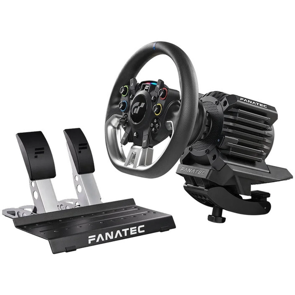 Fanatec Gran Turismo Dd Pro Racing Wheel & Pedals Bundle