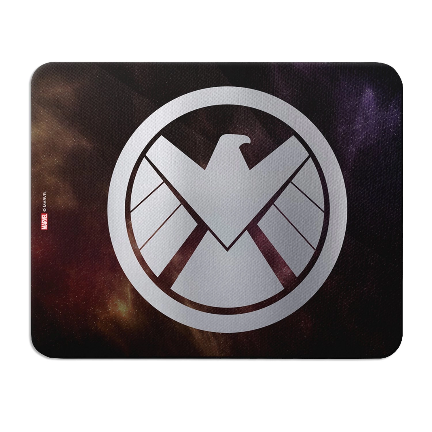 SHIELD Logo Fabric backed with neoprene Mouse Pad - 22x18 cm